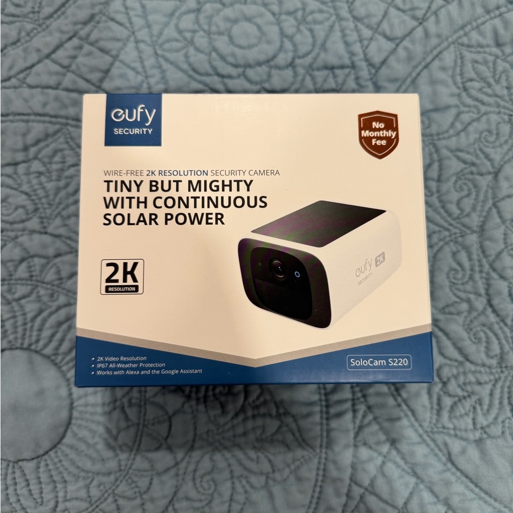 Eufy Security- SoloCam S220 NWT
